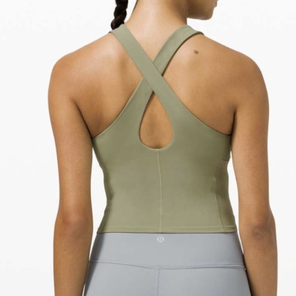 lululemon athletica Tops - Lululemon Key to Balance Tank top Rosemary Green size 8